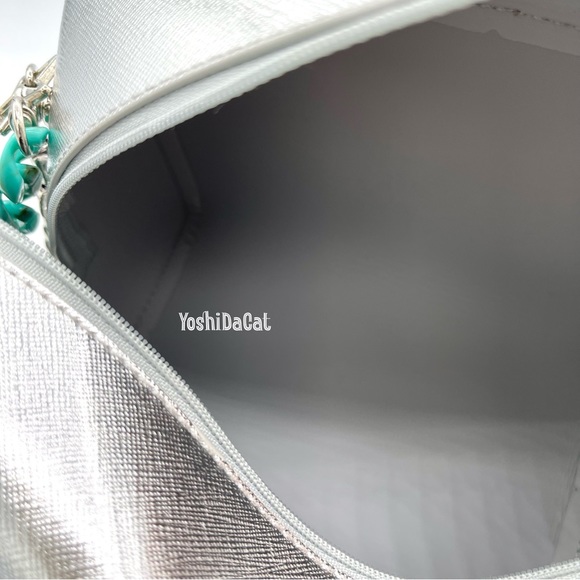 🆕 Givenchy Parfums Beauty Line Cosmetic Case to Convertible Crossbody Bag Purse - Picture 10 of 11